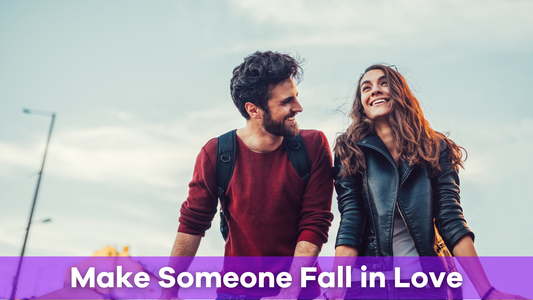 a guy demonstrating how to make someone fall in love