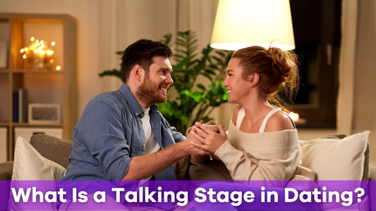 A new couple discussing what is a talking stage