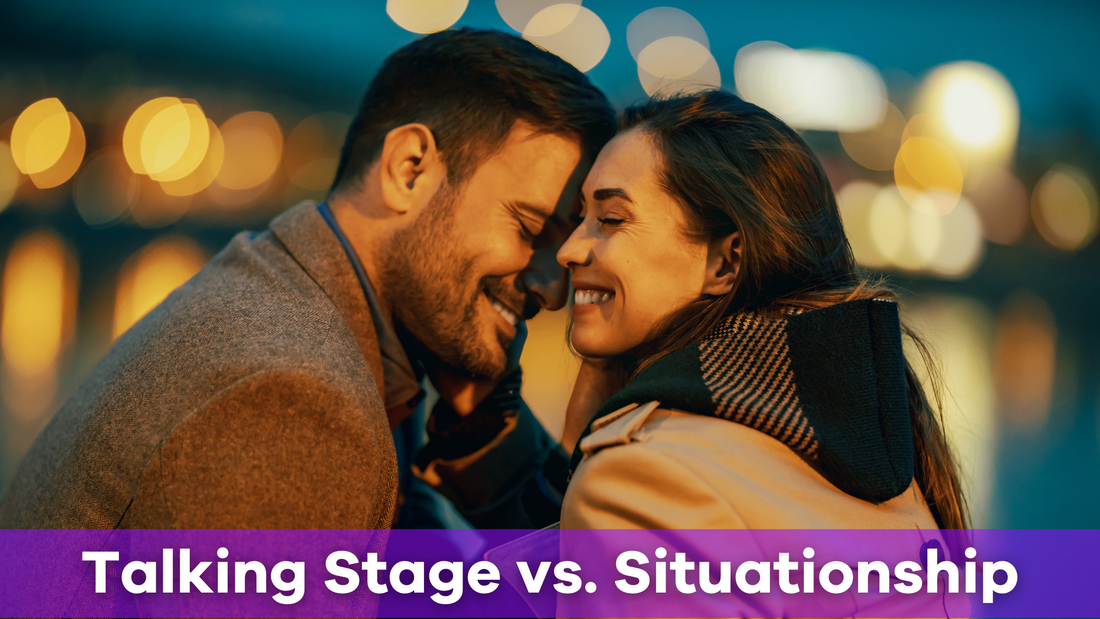a couple exploring the differences between talking stage vs situationship