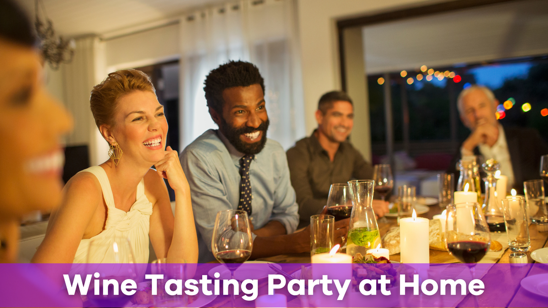 wine tasting party at home