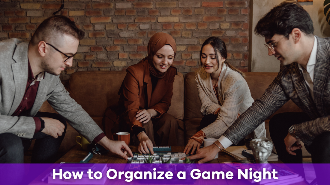 how to organize a game night for your friends